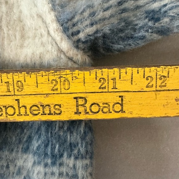 Bagatelle Collection Jacket Women's Sz Small Blue Plaid Pockets ButtonUp Shaket - Picture 6 of 8